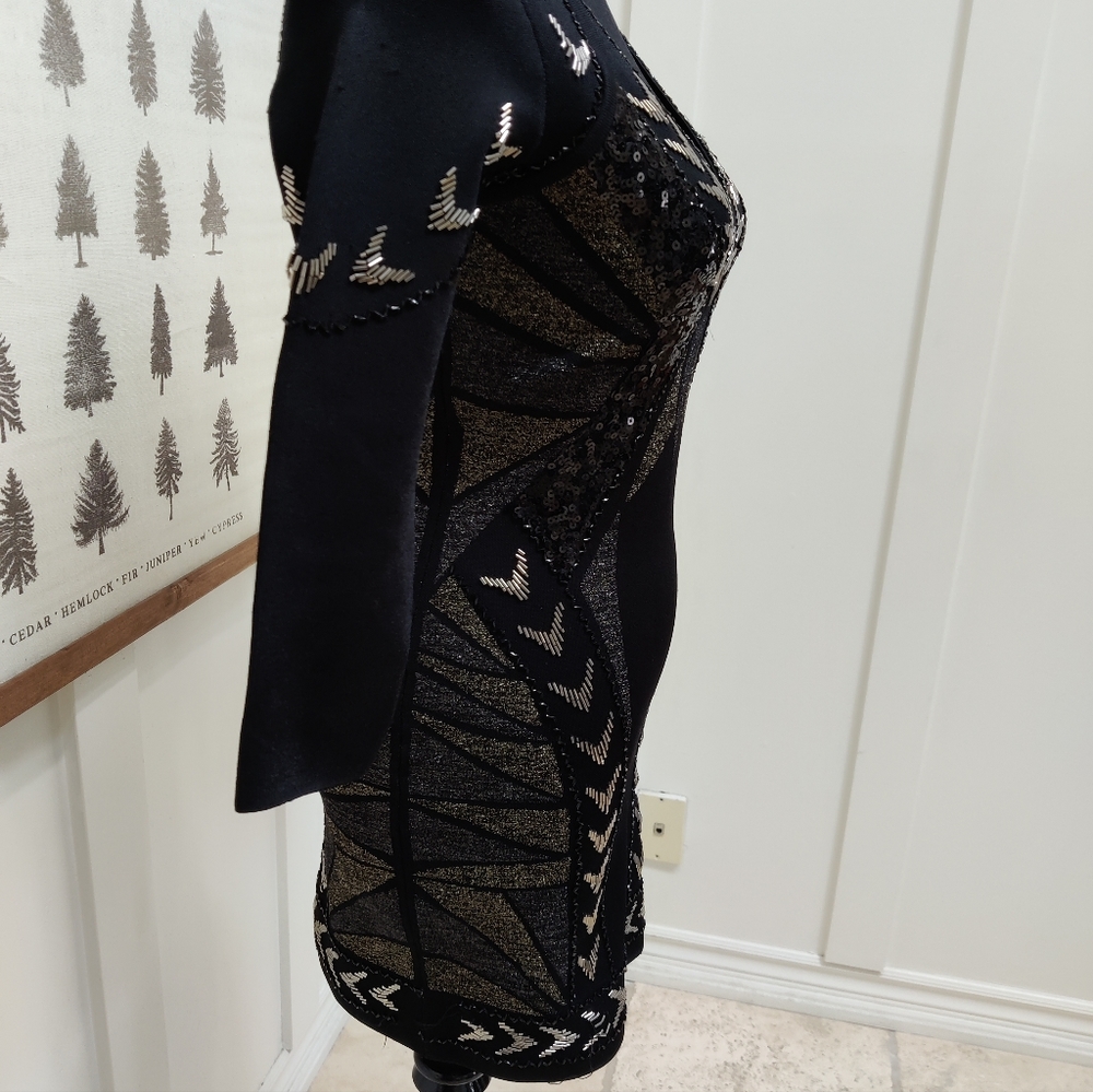 Beaded Bodycon Dress Marciano - Small - Picture 5 of 12
